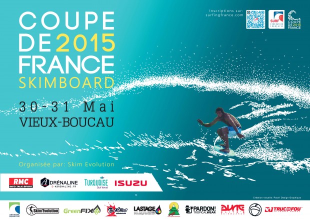 Affiche de la deuxième étape de la Coupe de France 2015