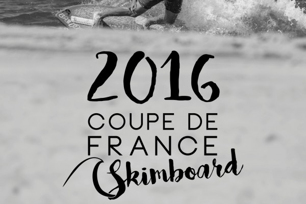 Affiche 1 ère étape de la Coupe de France de skimboard