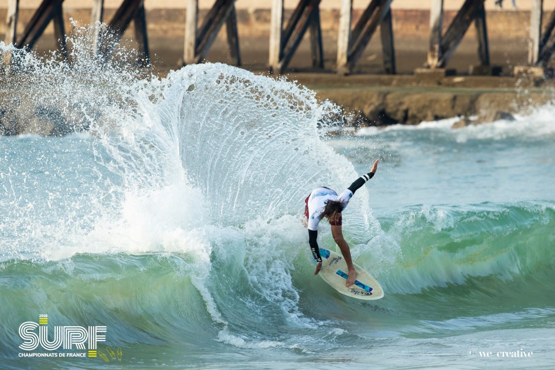 Axel Cristol - champion de France 2018 skimboard