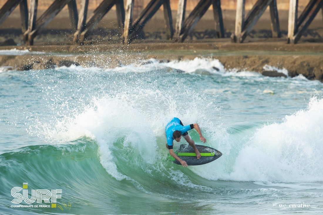 Benoit Desplebin - champion de France 2018 skimboard