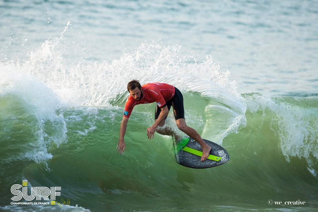 Benoit Desplebin - champion de France 2018 skimboard