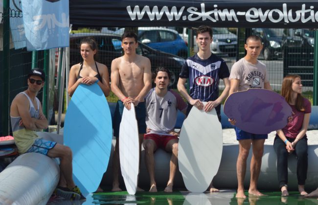 initiation skimboard / EVO Spirit Switcher / Saint-Médard / DUT Tech de Co / Bordeaux / Skim'Evolution / animation